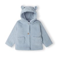 21BABYFUR 12B: Soft Sherpa Jacket (NB-9 Months)